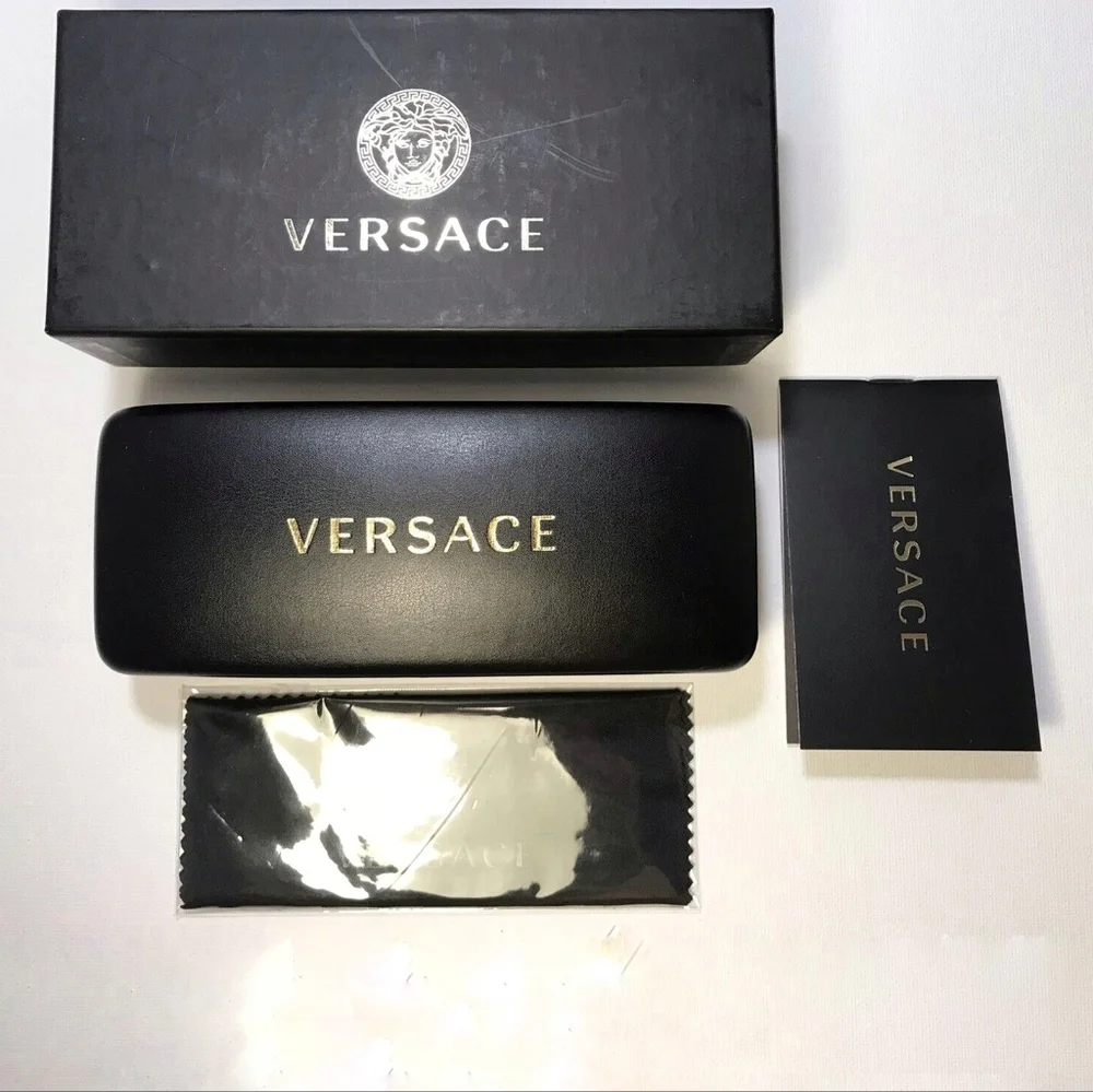 NEW VERSACE SQUARE PINK WOMEN SUNGLASSES VE4441 5209/68 MOD 4441 520968 - Picture 5 of 5